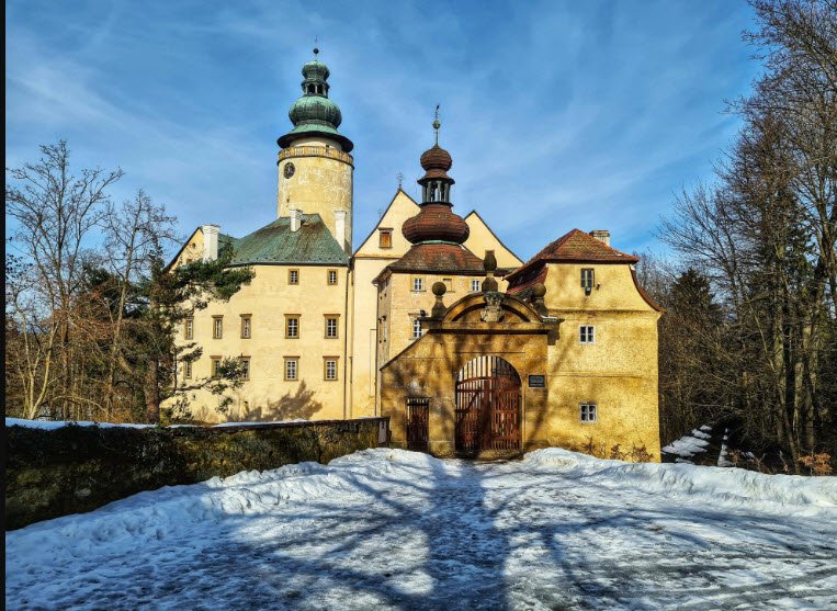 Lemberk Castle, Jablonné v Podještědí, Czechia, Czech Republic (Czechia)